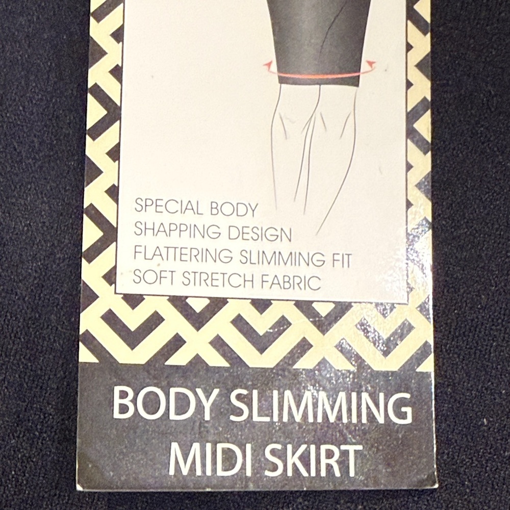 Soho Lady Women’s Body Slimming Midi Skirt (2 Skirts)(Size: Large)(NWT) - Picture 14 of 14